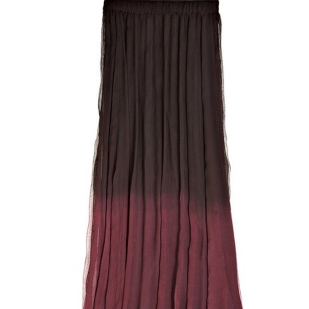 ANTHROPOLOGY | ombré maxi skirt